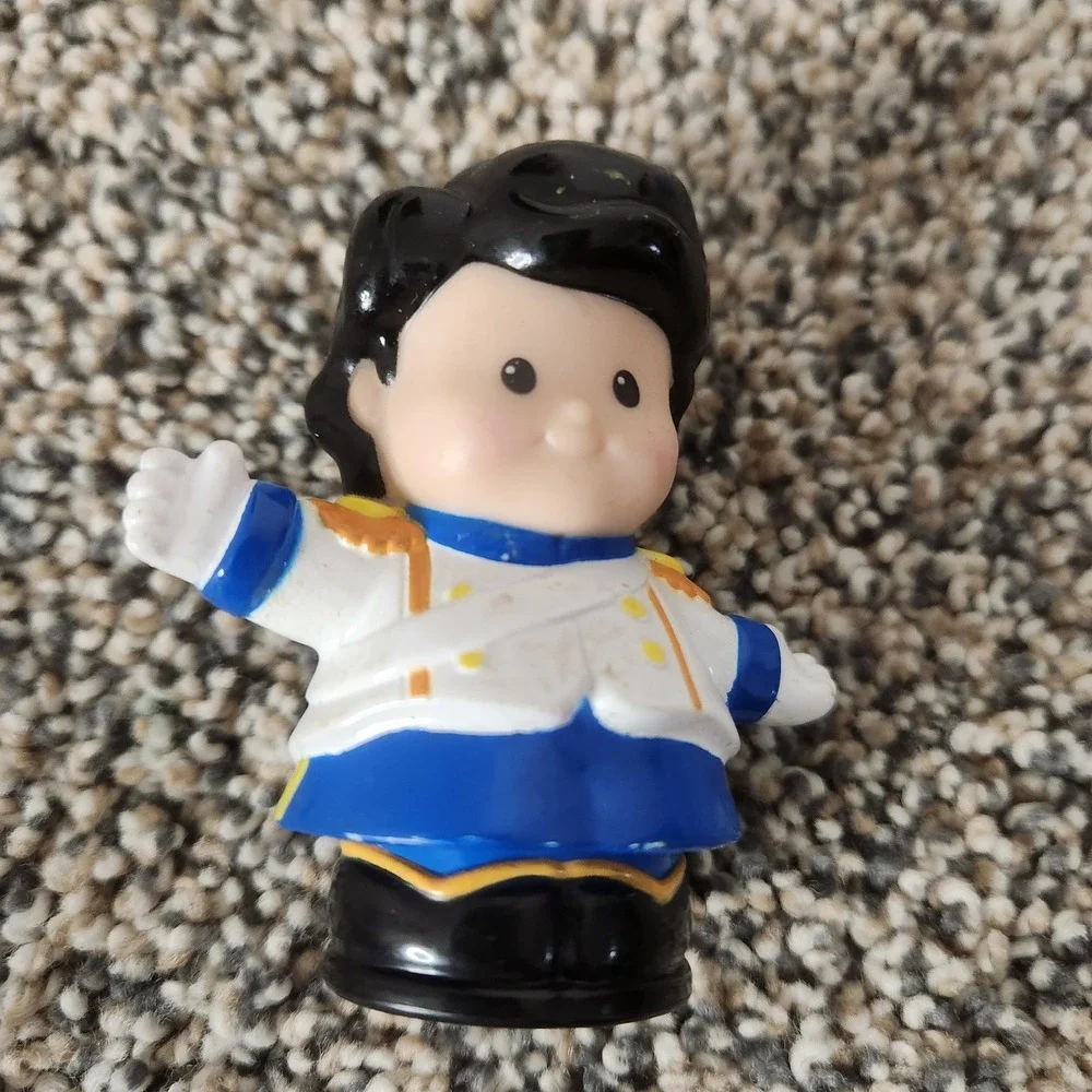 Fisher-Price Little People Disney Princess Rapunzel Cinderella Prince Eric Lot 5